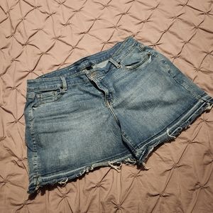 Plus size Jean shorts